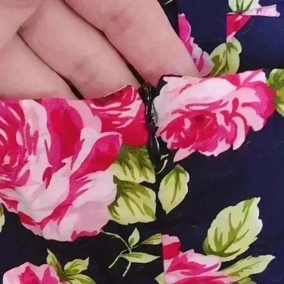 💜 Pin up style wiggle sundress #0122E - Picture 5 of 7